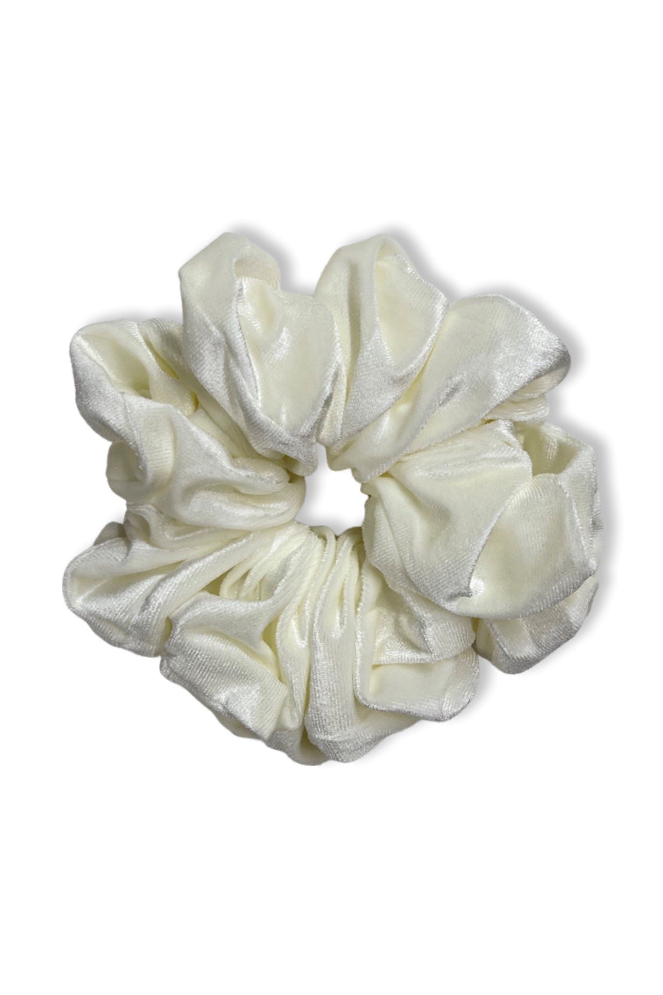 Pearl Velvet Scrunchie