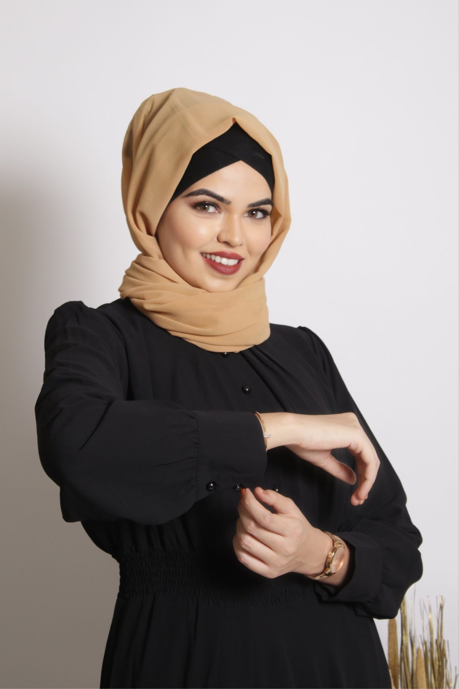 Tiana Princess Layered Gown / Abaya - Image 5