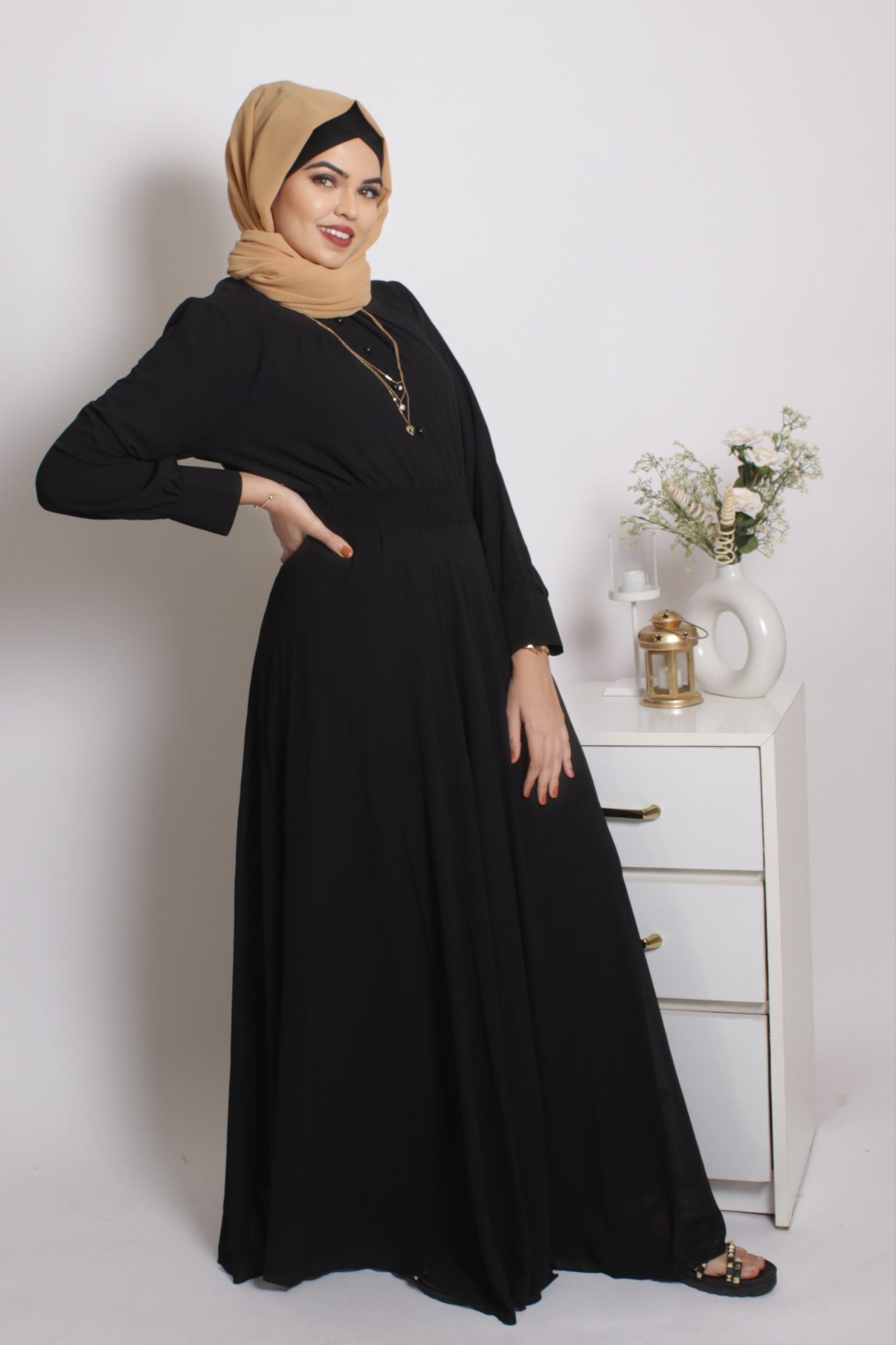 Tiana Princess Layered Gown / Abaya - Image 3