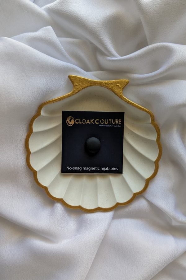 682415C9-5CA3-47D0-8793-9C797D01D764 Black No Snag Magnetic Pin ( set of 1)