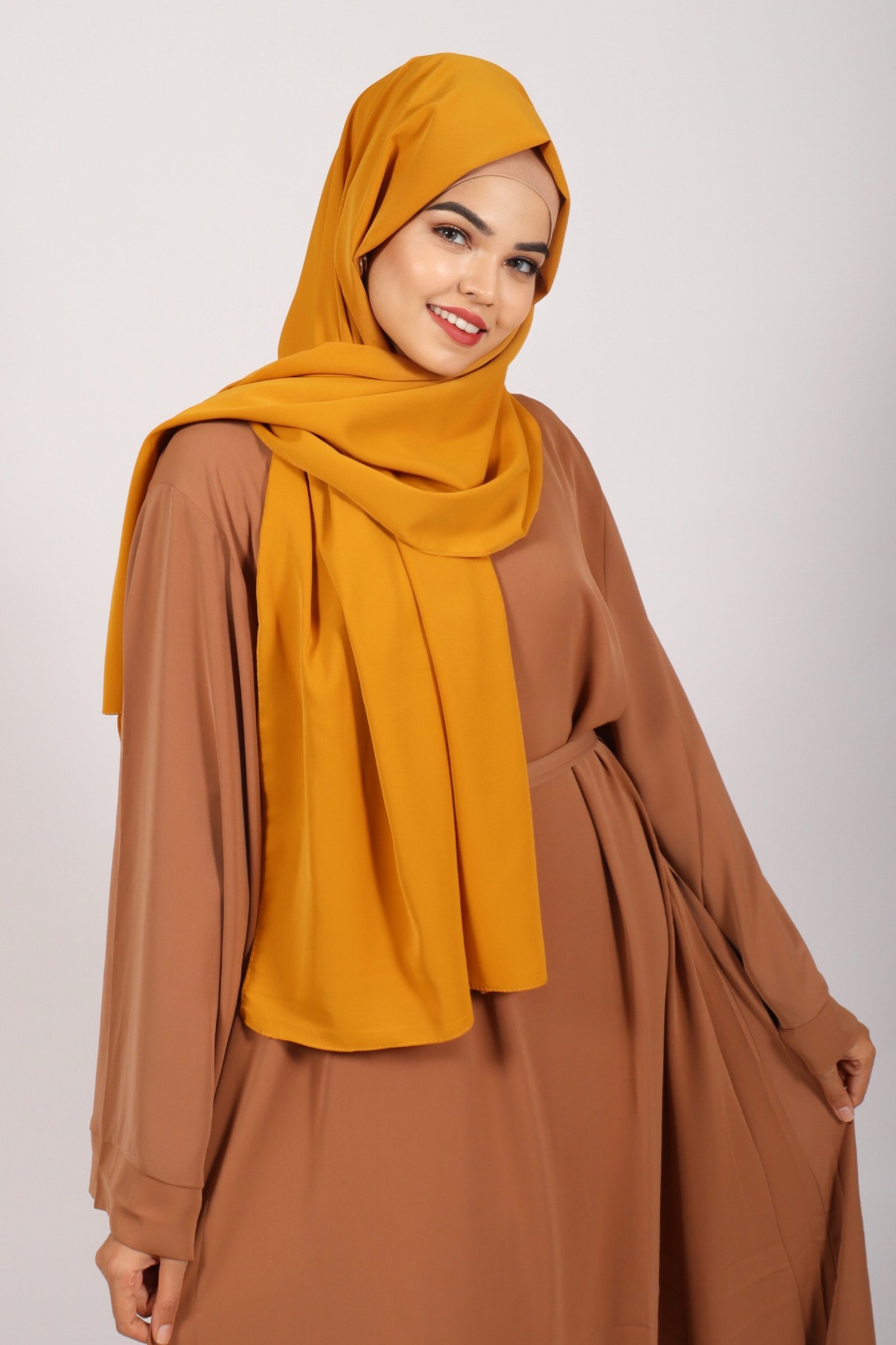 Alphonso Silk Chiffon Hijab - Image 2