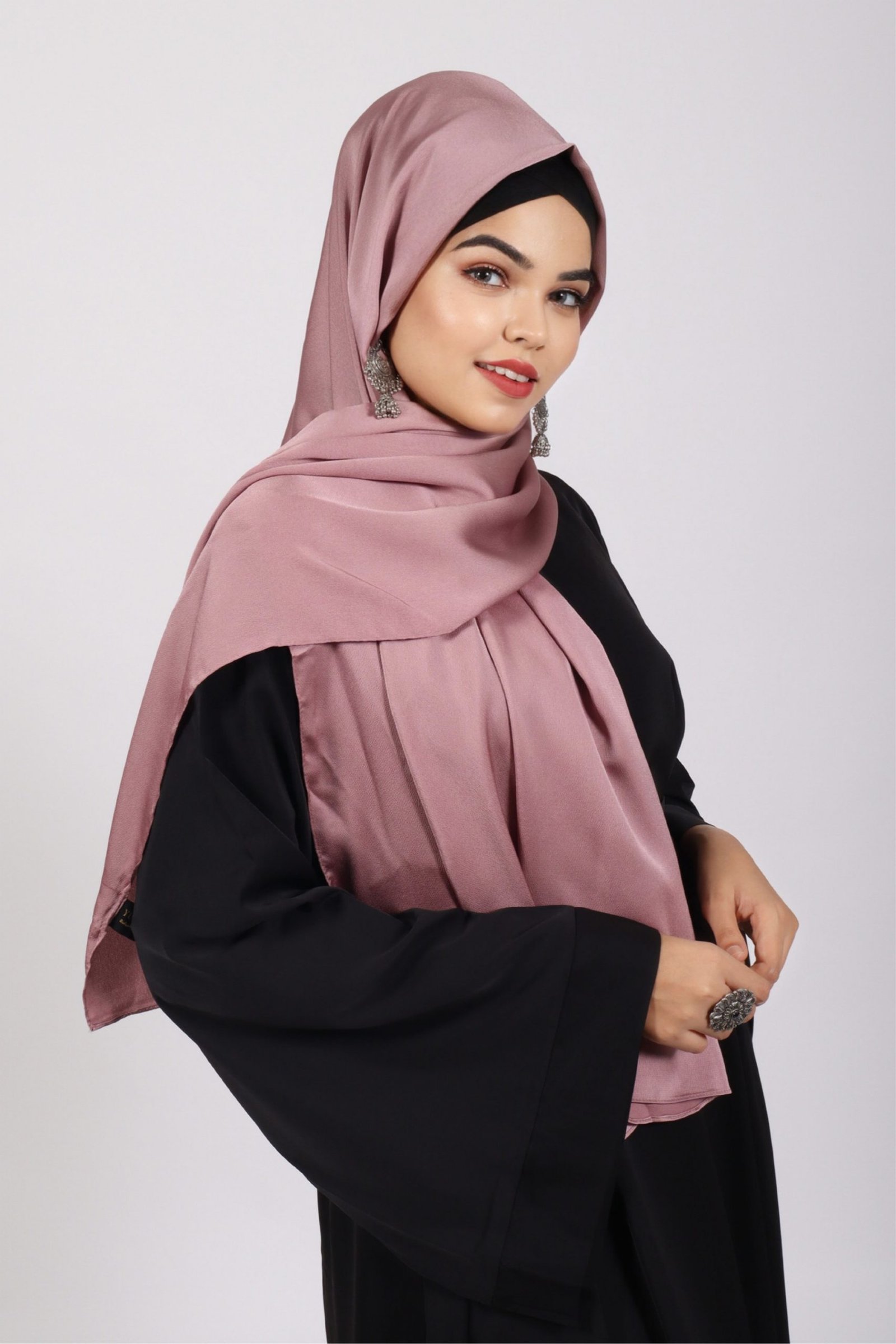 Hazel Turkish Silk Hijab - Image 2