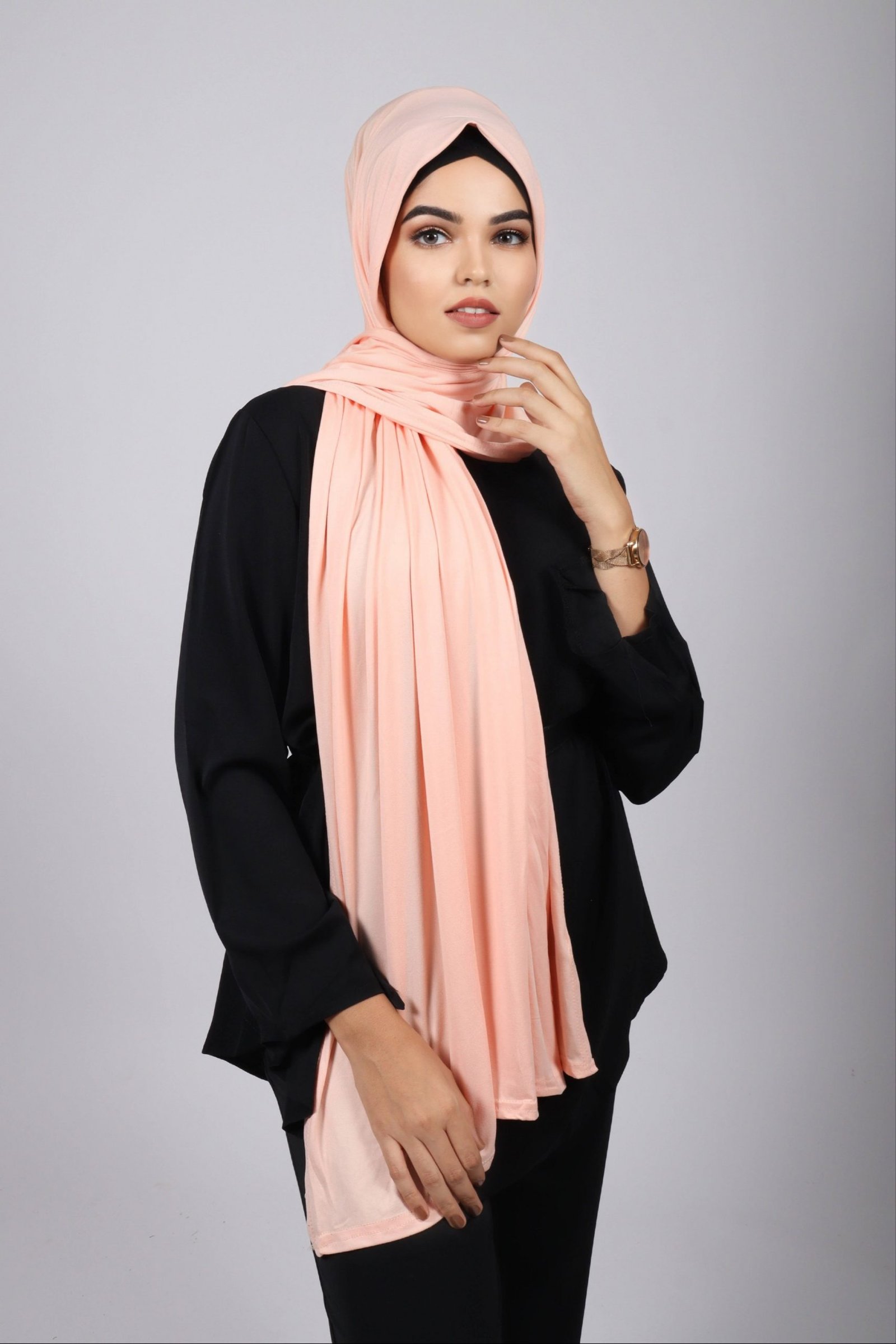Flemingo bamboo Jersey Hijab - Image 2