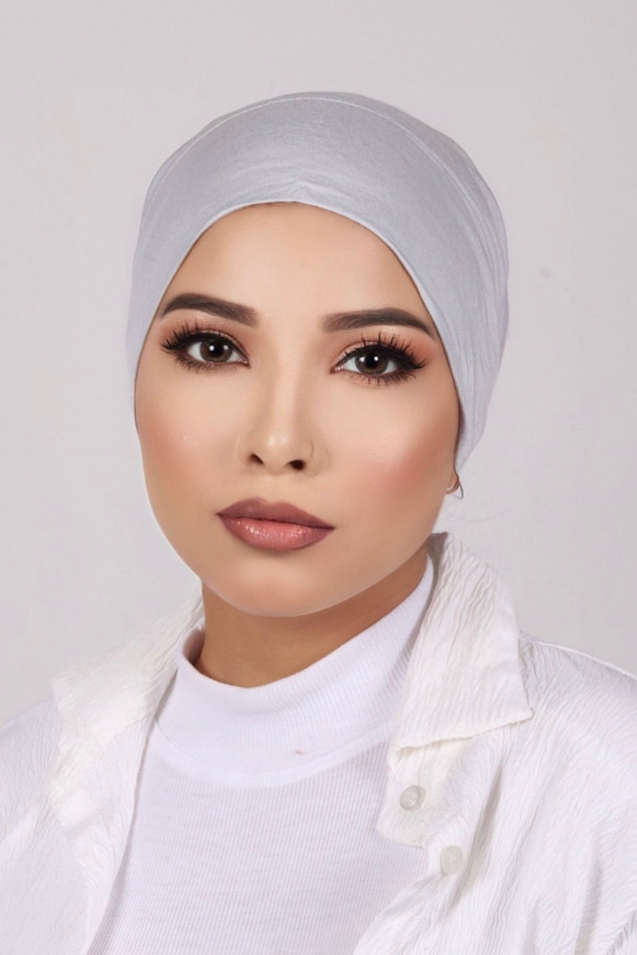 Ash Tieback Hijab Cap - Image 2