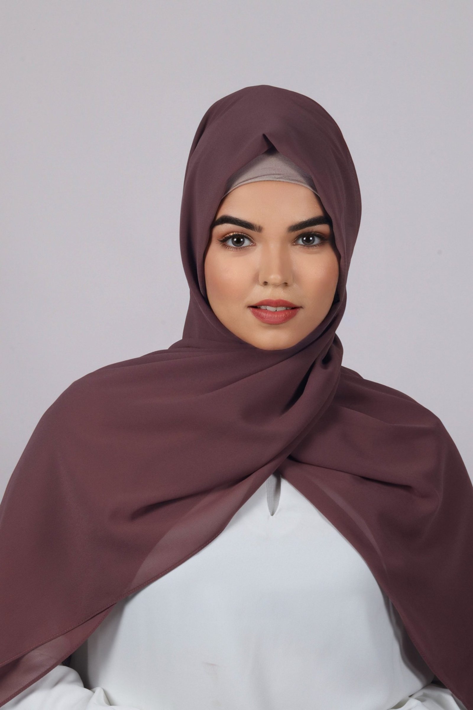 Chocoberry Premium Chiffon Hijab - Image 2