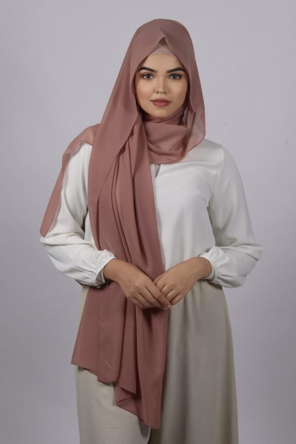 Salmon Premium Chiffon Hijab