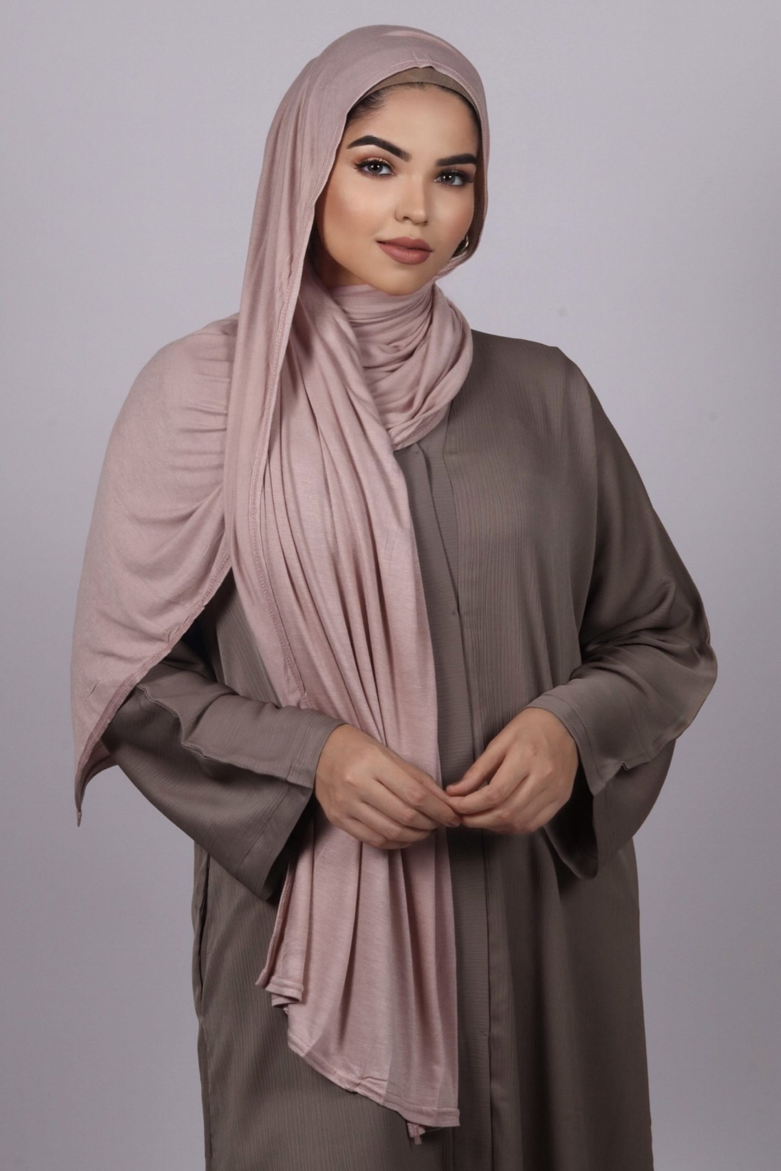 Milk Rose Classic Jersey Hijab - Image 2