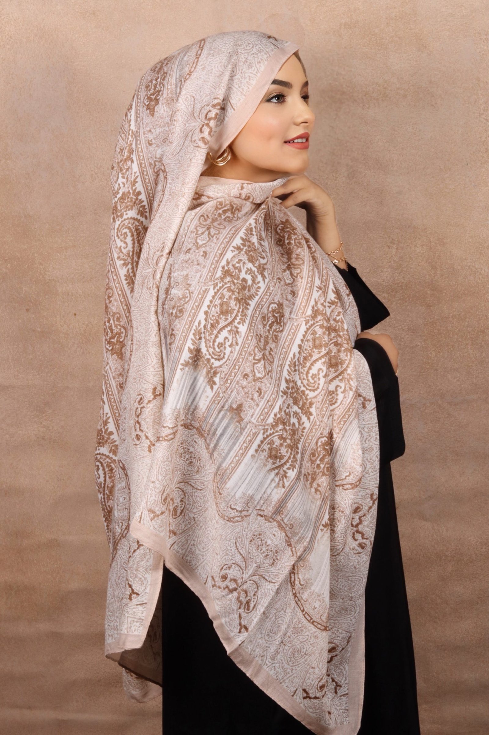 Ruhani Pashmina Print Premium Viscose Hijab - Image 2