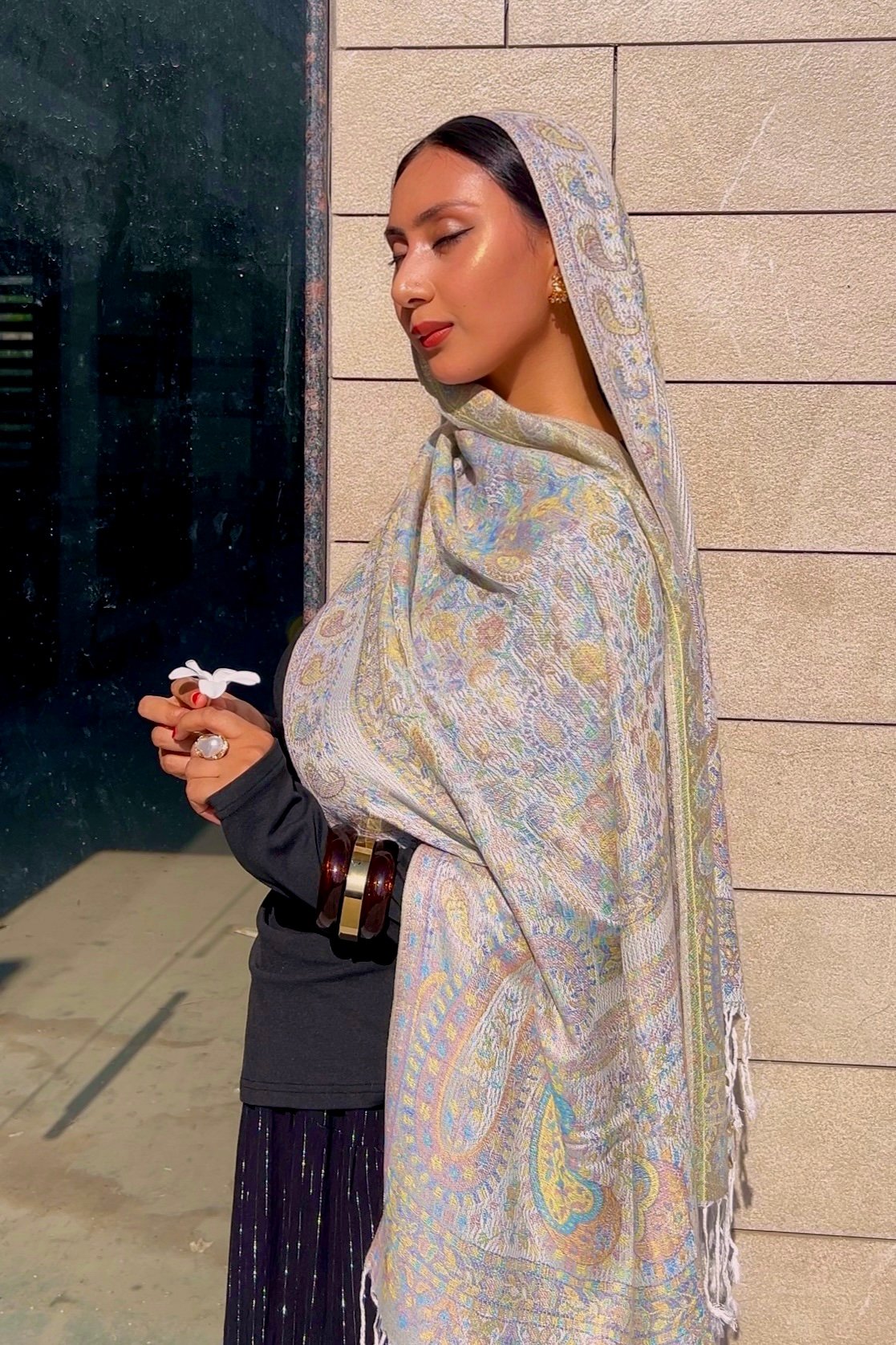 Tajmahal Pashmina Hijab